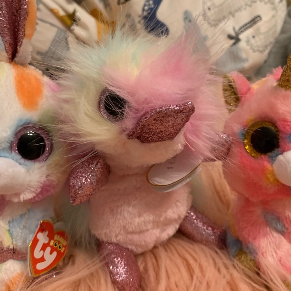 3 Ty Beanie Babies Stuffed Toys - Picture 4 of 8